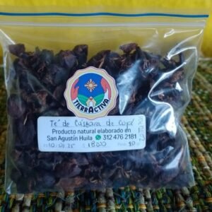Cascara de café deshidratas para Té