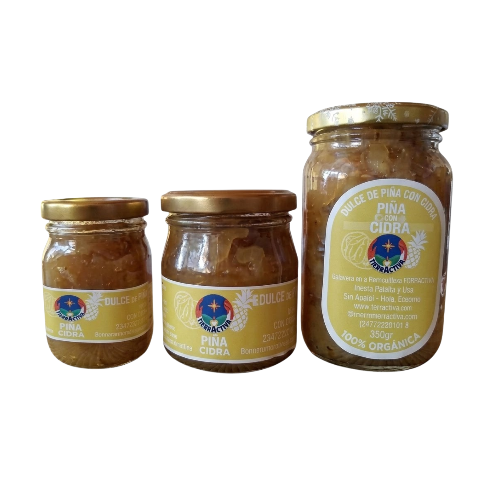 Mermelada de piña con cidra