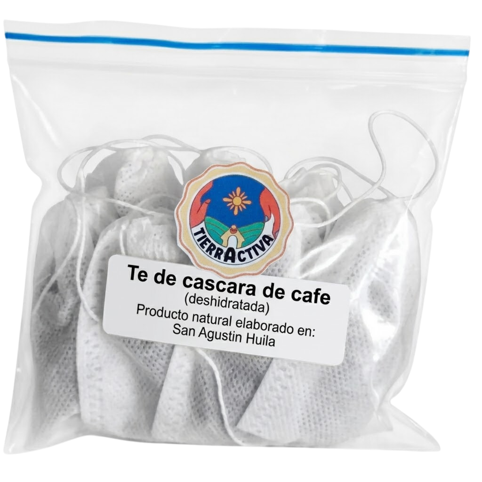 Cascara de café deshidratas para Té - Individuales