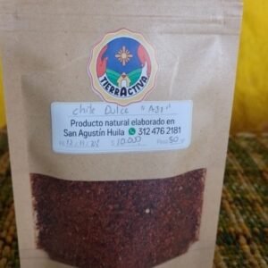 Chile dulce orgánico
