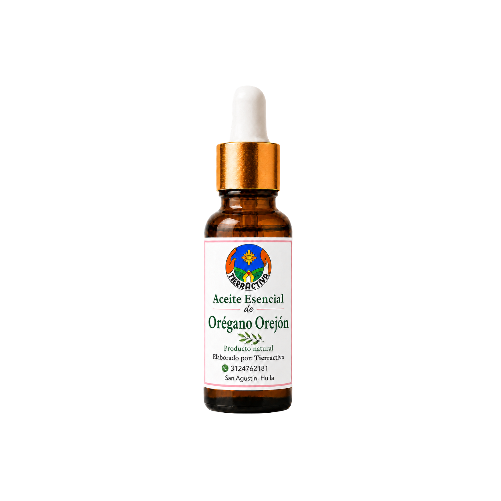 Aceites esenciales puros de plantas medicinales (Oregano Orejon)