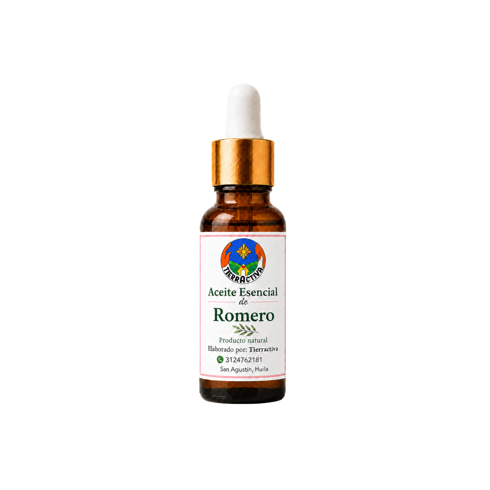 Aceites esenciales puros de plantas medicinales (Romero)