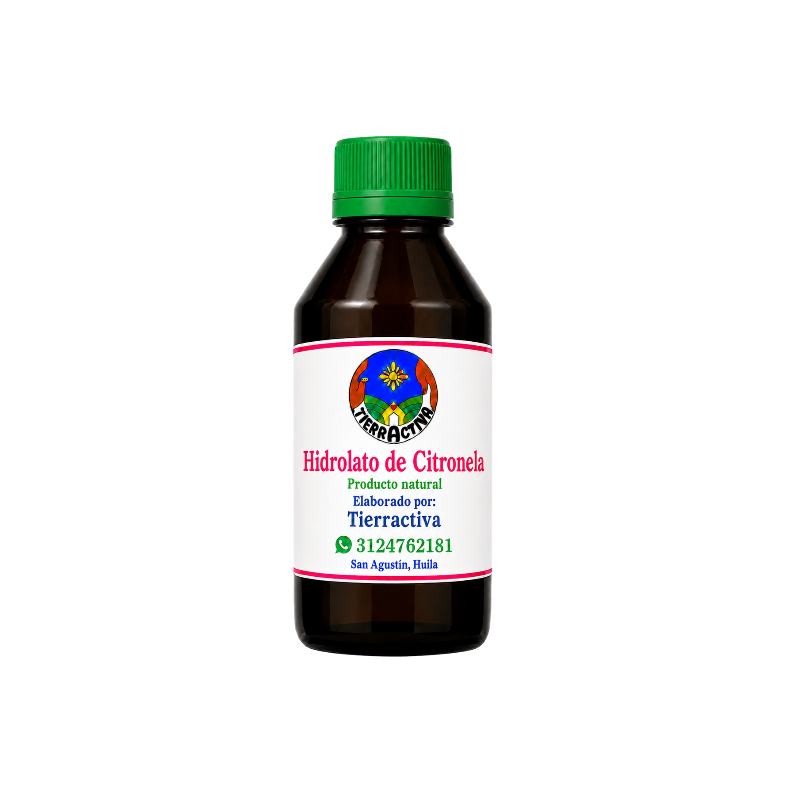 Hidrolatos de plantas orgánicas medicinales (Citronela)