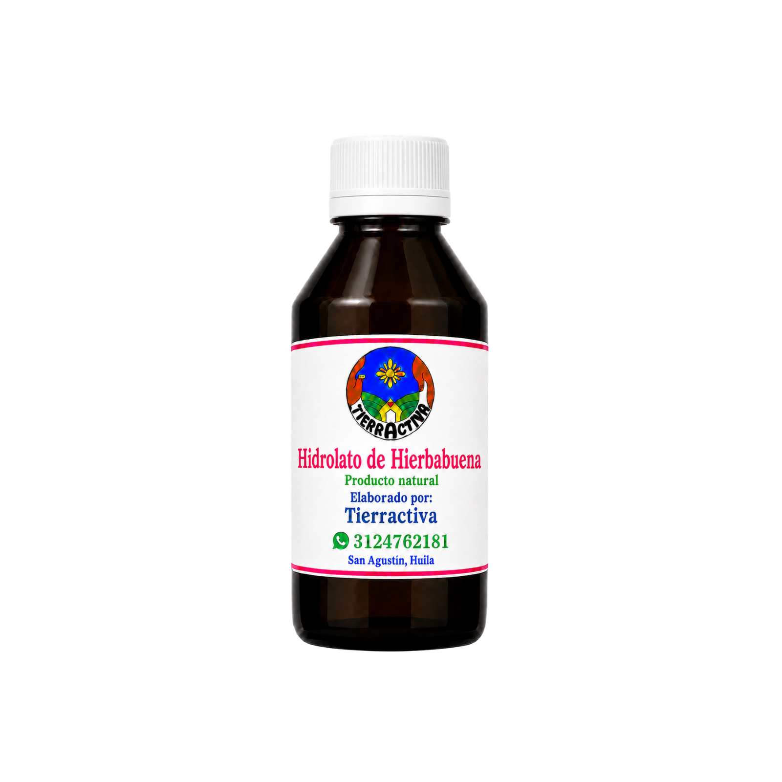 Hidrolatos de plantas orgánicas medicinales (Hierbabuena)