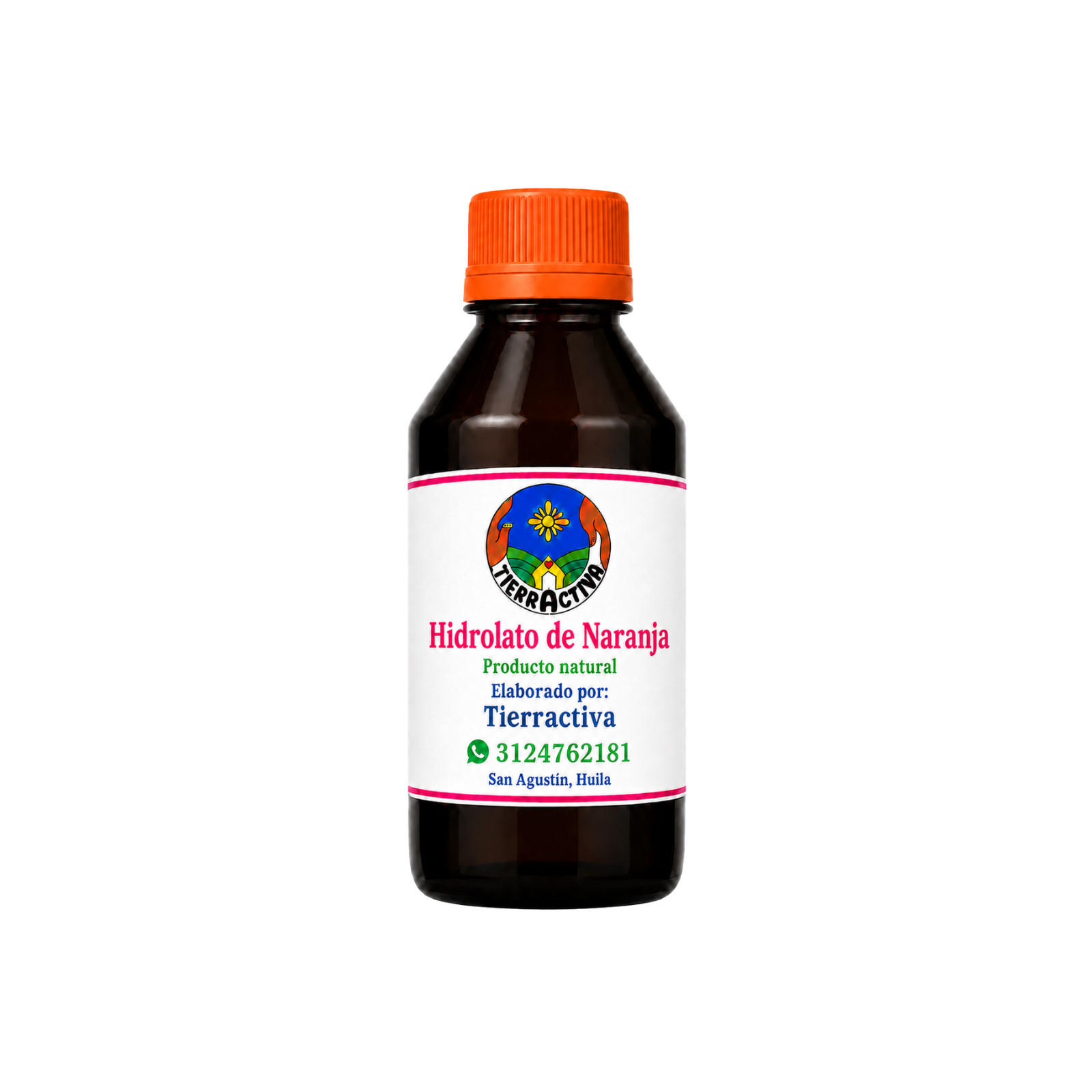 Hidrolatos de plantas orgánicas medicinales (Naranja)
