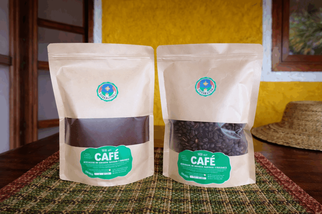 cafe organico grano y molido