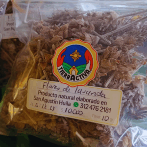 Flores de lavanda deshidratadas